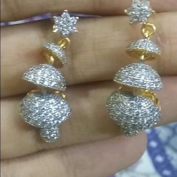 Stepping stones earring - Picture 3 of 6